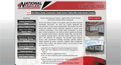 Desktop Screenshot of nationaltrailer.ca
